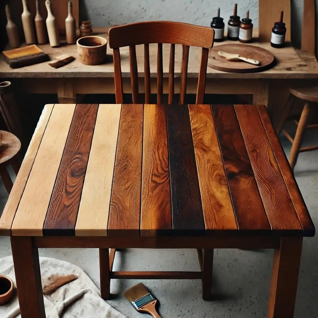 Using Mimosa Hostilis for Eco-Friendly Wood Staining and Furniture Restoration