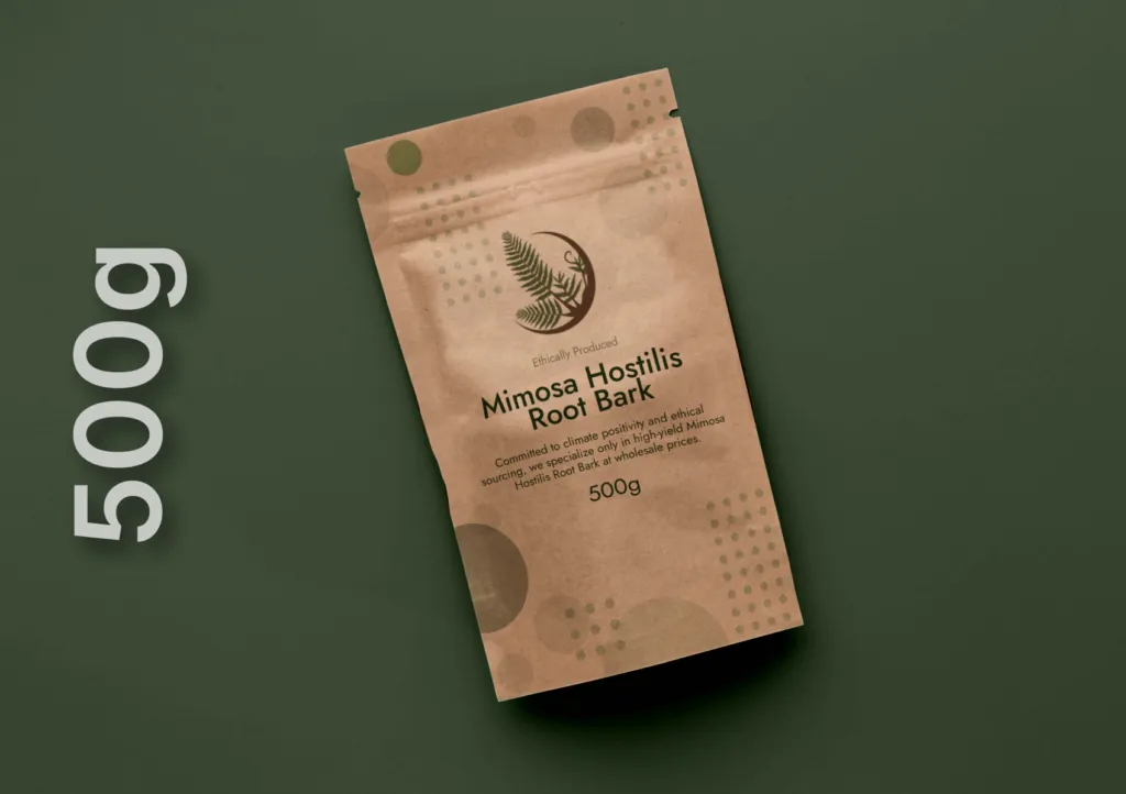 Mimosa hostilis root bark 500g pack
