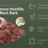 Ethically produced Mimosa Hostilis root bark for traditional uses, research, dyes, and leather tanning.