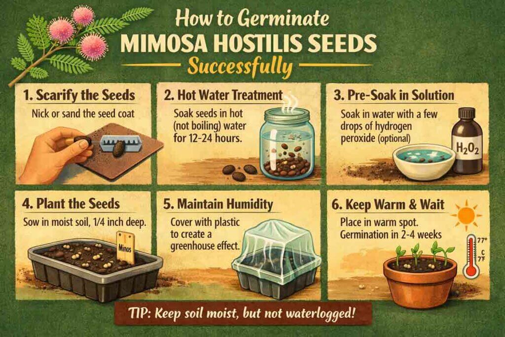 How to Germinate Mimosa Hostilis Seeds Successfully