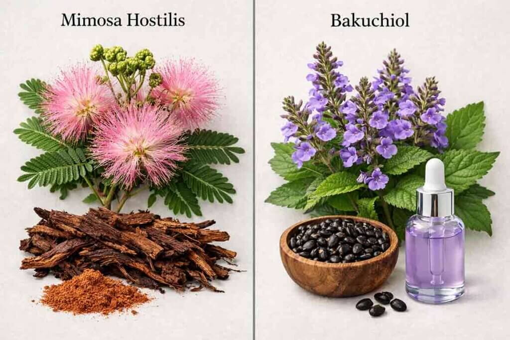 Mimosa Hostilis vs. Bakuchiol