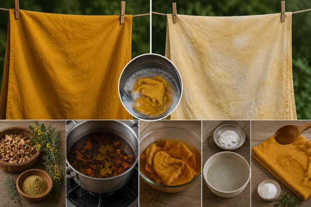 dyeing with jurema